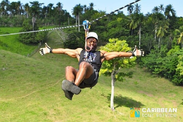 Ziplining from Punta Cana - Unique Carbon Fiber lines in Punta Cana - Photo 1 of 25